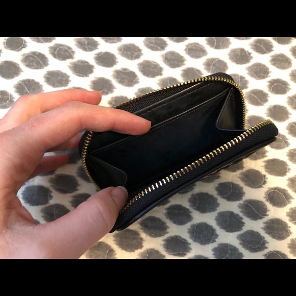 Polka Dot Armani Exchange Change Purse - Picture 2 of 3